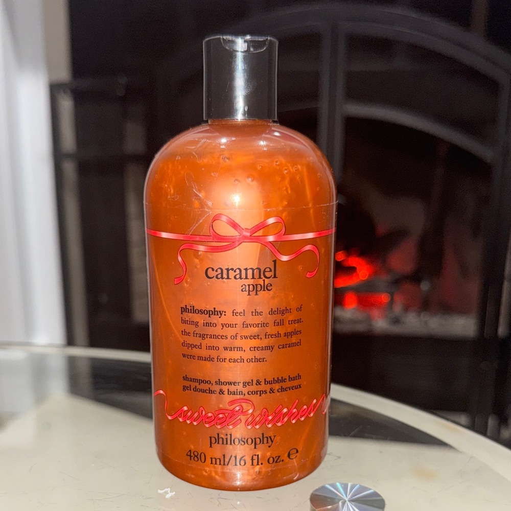 Philosophy Caramel Apple Scented Shower Gel 3 in 1 16oz (480ml)